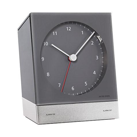 Desk Alarm Clock 340, Grey