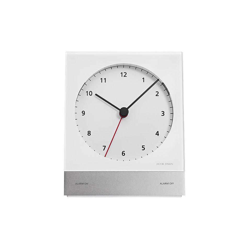 Desk Alarm Clock 342, White